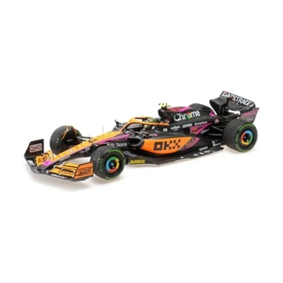 Afbeelding van McLaren F1 Team MCL36 #4 Singapore GP 2022 1:18 Minichamps