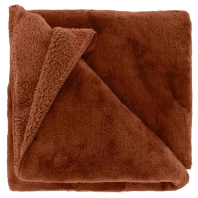 Afbeelding van Unique Living Plaid Torvah Marsala 150x200cm