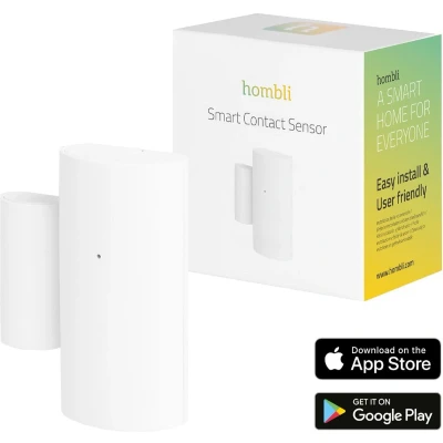 Afbeelding van Hombli Smart Bluetooth Contact Sensor Draadloze Deursensor en Raamsensor Wit