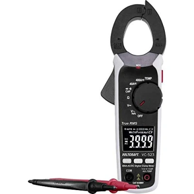 Afbeelding van VOLTCRAFT VC 523 Stroomtang Digitaal CAT III 600 V Weergave (counts): 4000
