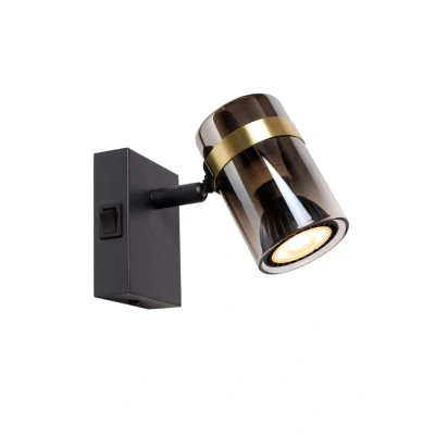 Afbeelding van Lucide UPTON Wandlamp 1xGU10 Fumé