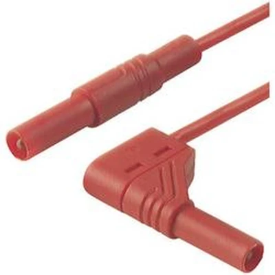 Afbeelding van SKS Hirschmann MLS SIL WG 100/1 Veiligheidsmeetsnoer [Banaanstekker 4 mm Banaanstekker mm] 1.00 m Rood 1 stuk(s)