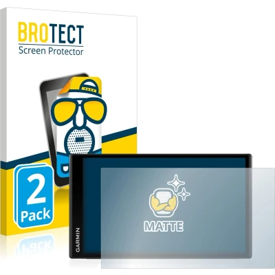 Afbeelding van BROTECT Screenprotector voor Garmin Camper 780 Folie Beschermfolie matte (2 Stuks)