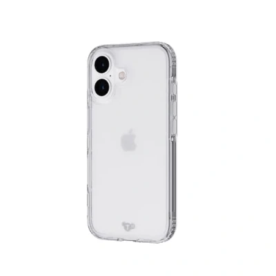 Afbeelding van Tech21 Evo Clear iPhone 16 hoesje Schokbestendig telefoonhoesje Transparant 3,6 meter valbestendig