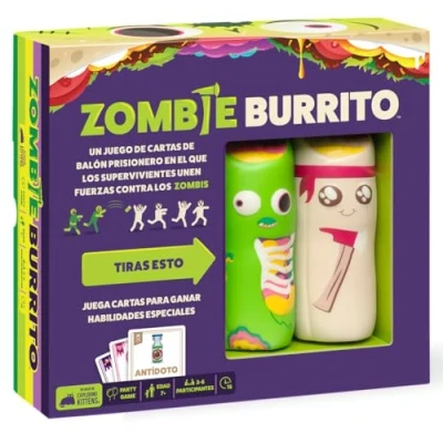 Afbeelding van Zombie Burrito spel. om speciale vaardigheden te verwerven. Overlevenden bundelen hun krachten tegen zombies.