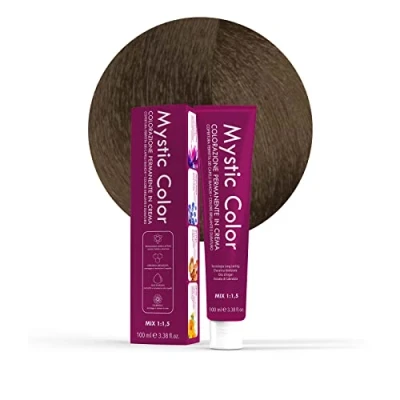 Afbeelding van Capello point Mystic Color haarkleur permanente kleurcrème met arganolie en calendula langdurige intense donkerblonde kleur 6,0 100 ml