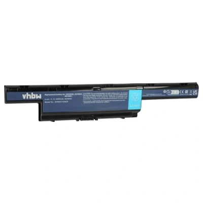 Afbeelding van vhbw Accu compatibel met Acer Aspire 7552, 7552G, 7741G, 7741Z, 7741ZG, 7750, 7750G, AS4551 2615, 4400mAh, 11,1V, Li Ion