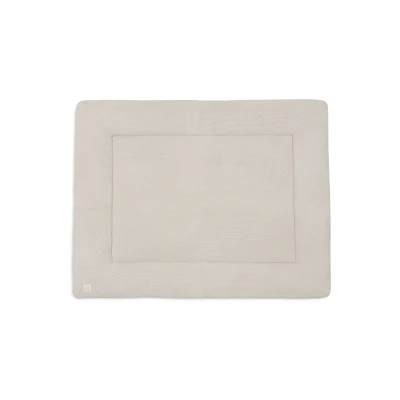 Afbeelding van Jollein Boxkleed Basic Knit Oatmeal Polyester Speelkleed Baby 75x95cm