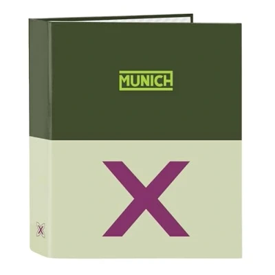 Afbeelding van Ringmap Munich Bright khaki Groen A4 27 x 33 6 cm