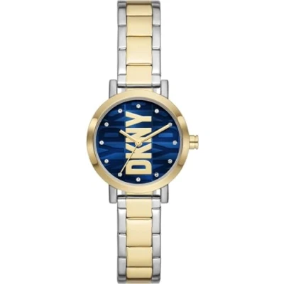 Afbeelding van DKNY Horloge goldcoloured, Dames, Maat: One Size, Gold coloured