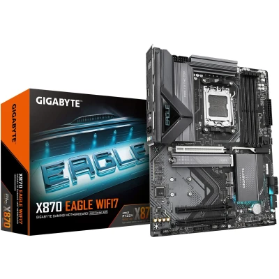 Afbeelding van Gigabyte X870 EAGLE WIFI7 ATX Socket AM5 AMD DDR5 USB 4 Wi Fi 7 Realtek Audio