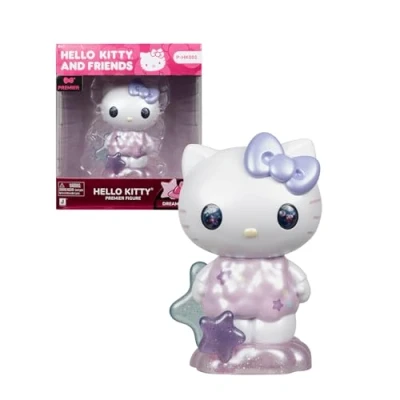Afbeelding van Hello Kitty and friends Giochi Preziosi figuur 10 cm serie eerste metalen effect, zeer gedetailleerd, glanzende ogen, glittereffect op symbolen, voor kinderen vanaf 3 jaar