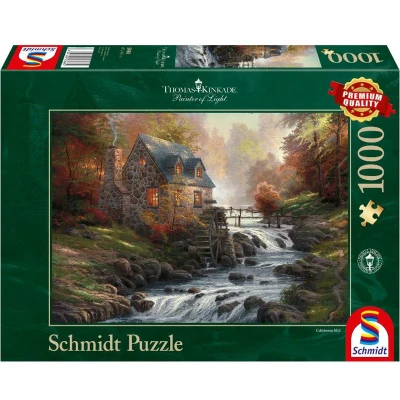 Afbeelding van Schmidt Puzzel Kinkade Near The Old Mill