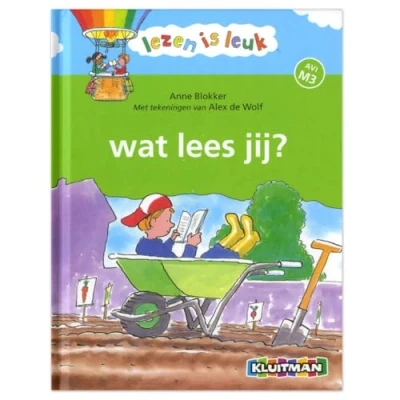 Afbeelding van Uitgeverij kluitman wat lees jij? avi m3