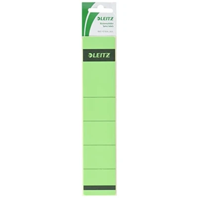 Image de Etiquette autocollantes dos pour classeur 39 x 192 mm vert leitz 04405gn