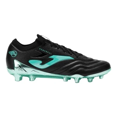 Afbeelding van Joma Powerful TOP Voetbalschoenen met kunststof noppen, Heren, Maat: 43, Black Imitatieleer/ textiel