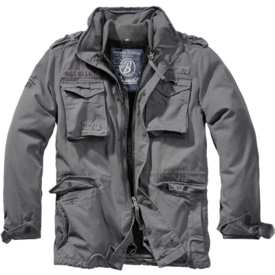 Afbeelding van Brandit M65 Giant Jas, Heren, Maat: Large, Charcoal grey
