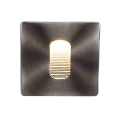 Afbeelding van Hoekige wand inbouwlamp TELKE met LED, IP65