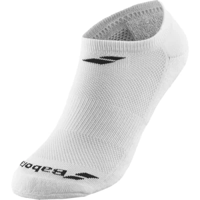 Afbeelding van Babolat invisible 3paar pack korte sportsokken wit maat 39/42