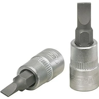 Afbeelding van KS TOOLS 911.1418 Steeksleutelelement DIN 3120, ISO 1174 Chroom vanadium staal Gesplitst gekarteld