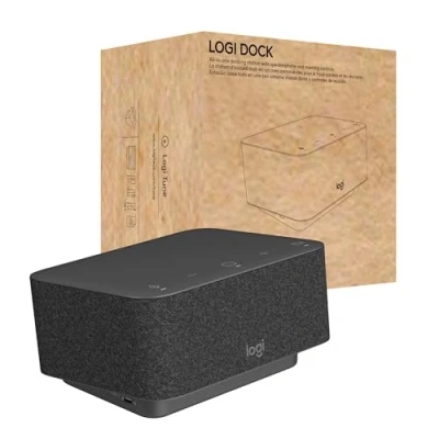 Image de Logitech Logi Dock for Teams Station d&#039;accueil USB C HDMI DP Bluetooth pour Tap les équipes Microsoft Large