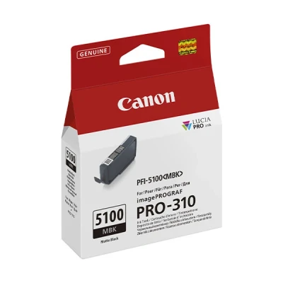 Image de Cartouche d&#039;encre Canon PFI 5100 MBK Matte Black