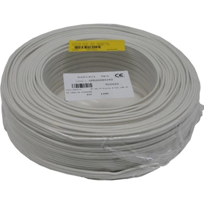 Afbeelding van Benson Stroomkabel Tweeling 2 x 0.75 mm² Wit 100 meter