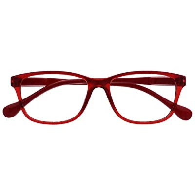 Afbeelding van Het bedrijf Leesbril Rood Licht Lezers Designer Stijl Mannen Vrouwen R27 Z +1,50