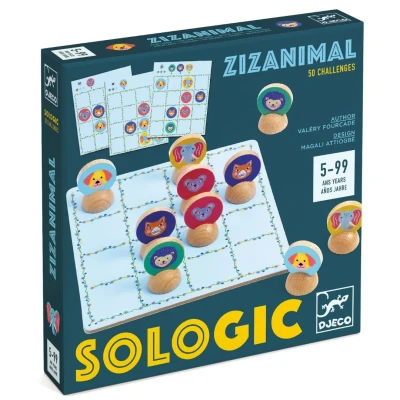 Afbeelding van Djeco stoelendans sologic zizanimal