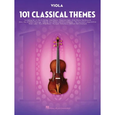 Afbeelding van 101 Classical Themes for Viola