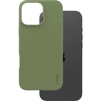 Afbeelding van PanzerGlass CARE by ® Fashionable Backcover Apple iPhone 16 Pro Max Groen Inductieve lading