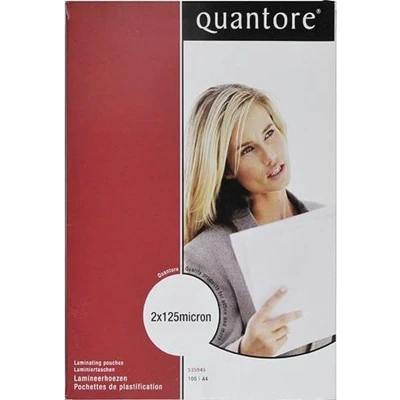 Afbeelding van Lamineerhoes Quantore A3 2x125micron 100stuks