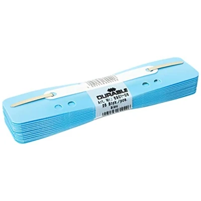 Afbeelding van Flexi nietstrips 690106, duurzaam, 1 pak van 250, blauw