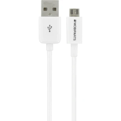 Afbeelding van Mobiparts Micro USB to Cable 2.4A 3m White (bulk)