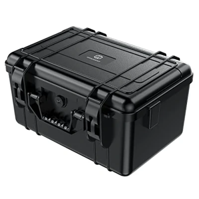 Afbeelding van GRAUGEAR Beschermhoes voor 3,5 inch &amp; 2,5 M.2 HDD/SSD&#039;s, tot 19 schijven, schokbestendig, hittebestendig, waterdicht