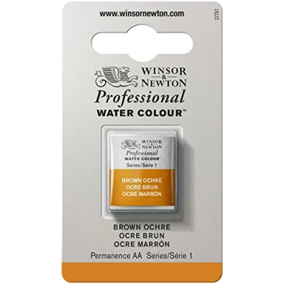 Afbeelding van Winsor &amp; Newton Professionele aquarelverf Aquarelverf, hoge helderheid, lichtecht, archiefkwaliteit, halve emmer, kleur okerbruin