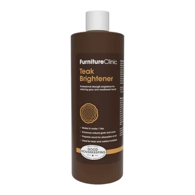 Afbeelding van Teak Hout Brightener 500ml Verweerd Herstellen (goed voor 70m²) Tuin Meubilair, Scheeps Teak, Boot Dekken Wood Brightener500 ml