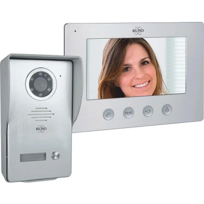 Afbeelding van Elro DV477W bedrade intercom deurbel met camera en videoscherm