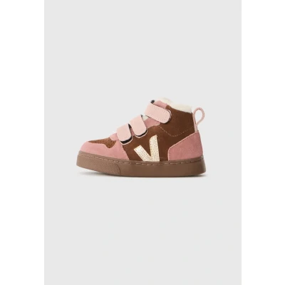 Afbeelding van VEJA Small V 10 Mid Sneakers Meisjes Roze Maat 32