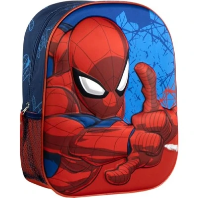 Afbeelding van 3D schoolrugzak Spider Man Blauw 25,0 x 31,0 10,0 cm