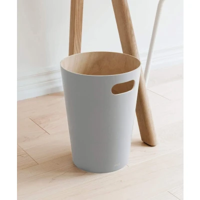 Afbeelding van Umbra Woodrow Prullenbak 7,5 Liter Lichtgrijs
