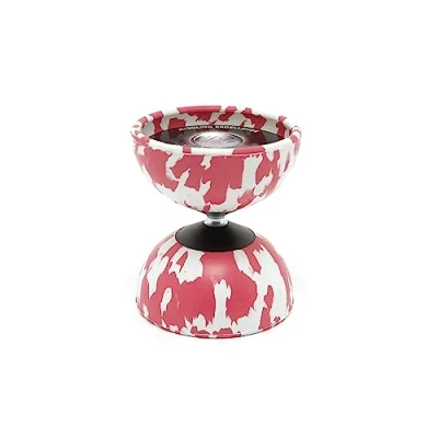 Afbeelding van Mister Babache Diabolo medium harlekijn, 3376, wit/roze, geen maat