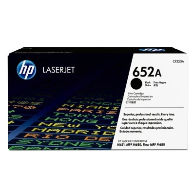 Image de HP 652A toner noir LaserJet authentique