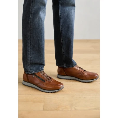 Afbeelding van bugatti Cirino Veterschoenen voor heren, cognac, 42 EU, Cognac.