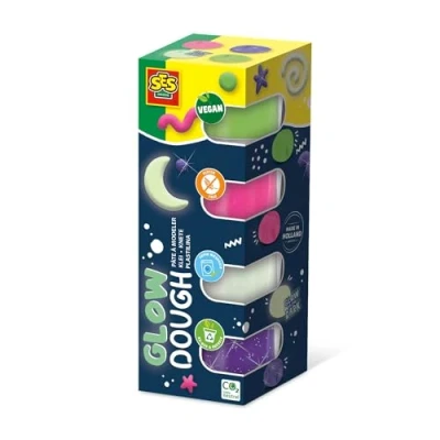 Image de Pâte A Modeler Feel Good Brillant (4X90Gr) Ses Creative