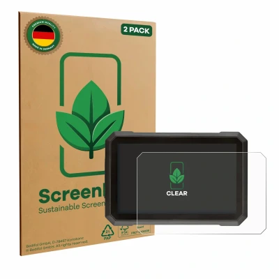 Afbeelding van ScreenLeaf Screenprotector voor Elebest A1207 7&quot; Duurzame schermbescherming Folie Beschermfolie transparant (2 Stuks)