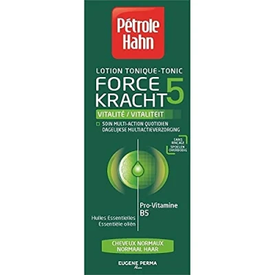 Afbeelding van PETROLE Hahn Olie Lotion, groen, kracht 5 vitaliteit, 300 ml, 3 stuks, verkocht per verpakking