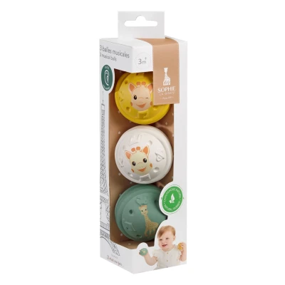 Image de Pack 3 Balles musicales Sophie La Girafe