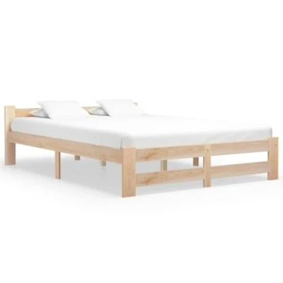 Image de vidaXL Cadre de lit sans matelas bois massif pin 160x200 cm321995