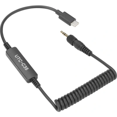 Afbeelding van Saramonic UTC C35, converter van mini jack 3.5mm naar USB C voor Android of computer